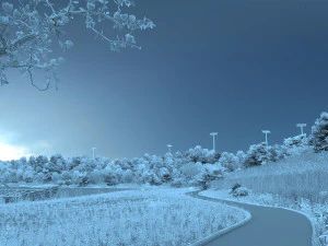 lakeside 3D Model