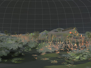 zoo animals 3D 모델