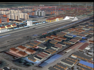railway Modelo 3D