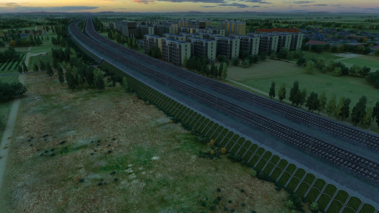 railway 3D Model .c4d .max .obj .3ds .fbx .stl .blend 