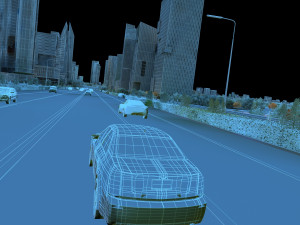 city building 3D मॉडल
