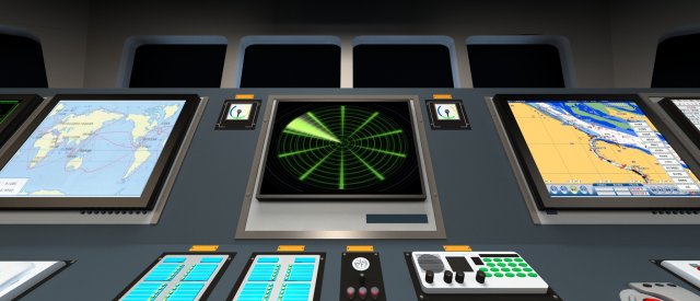 radar room 3D Model .c4d .max .obj .3ds .fbx .stl .blend 