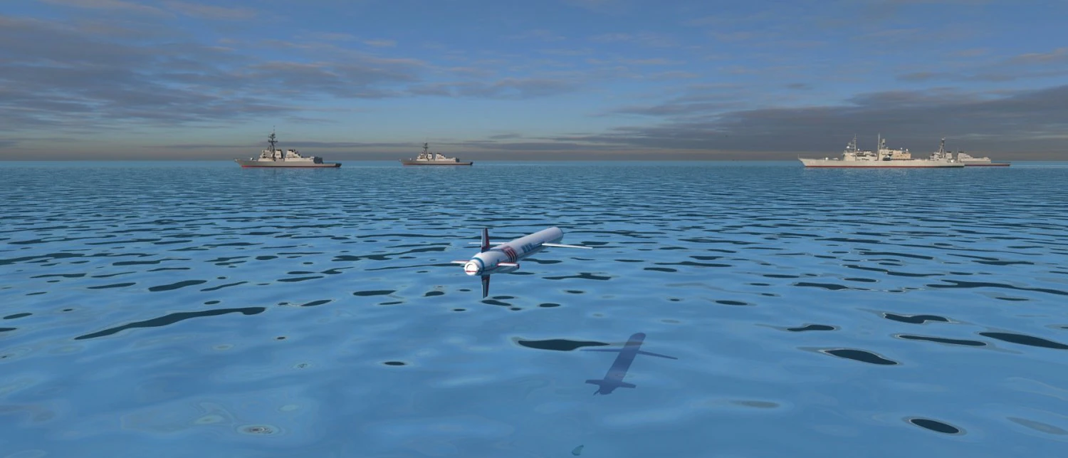 missile 3D Model .c4d .max .obj .3ds .fbx .stl .blend 