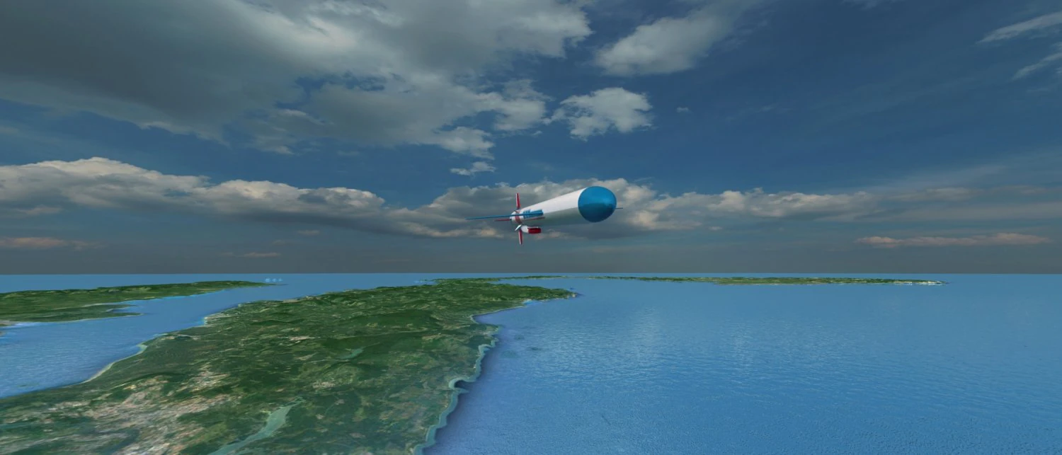 missile 3D Model .c4d .max .obj .3ds .fbx .stl .blend 