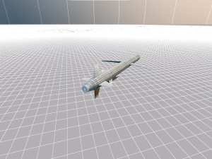missile Modèle 3D