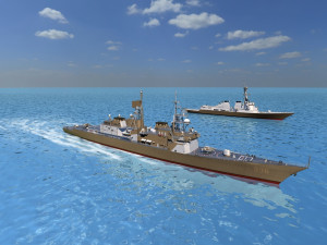 battleship Modèle 3D