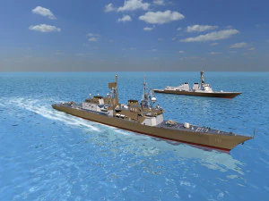 battleship 3D Model