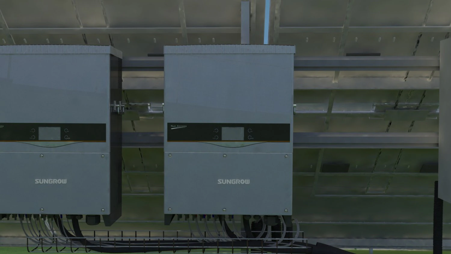 solar panels 3D Model .c4d .max .obj .3ds .fbx .stl .blend 