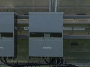 solar panels 3D Model