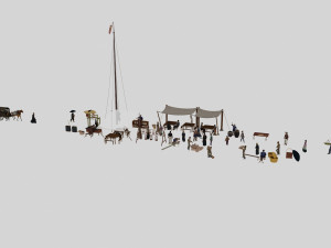 ancient people 3Dモデル