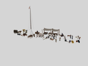 ancient people 3D-Modell