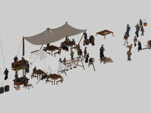 ancient people 3D-Modell