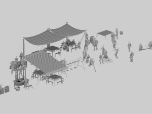 ancient people 3D-Modell