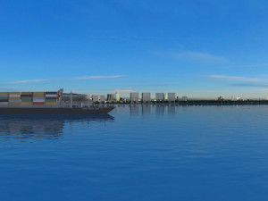 cruise ship Model 3D