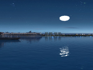 sea cruise ship 3D Model