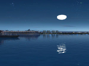 sea cruise ship 3D Model