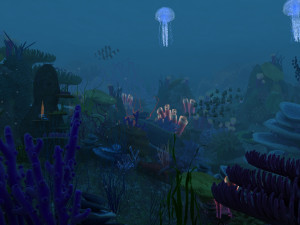 sea floor 3D Model