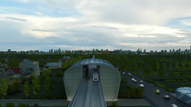 railway 3D-Modell .c4d .max .obj .3ds .fbx .stl .blend 
