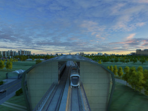 railway Modelo 3D