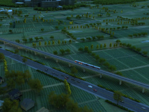 railway Model 3D