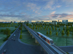 railway 3D Model