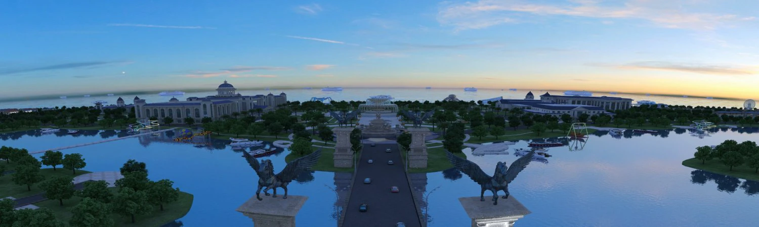 the island 3D Model .c4d .max .obj .3ds .fbx .stl .blend 