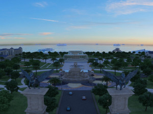 the island Modèle 3D