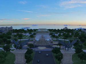 the island 3D Model
