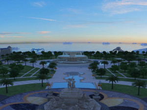 the island Modèle 3D
