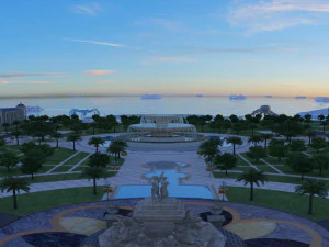 the island 3D Model