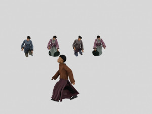 ancient people 3D Model