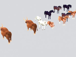 animal 3D 模型