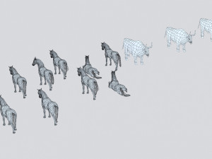animal 3D 模型