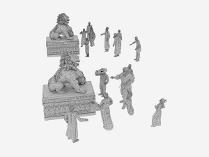 ancient people Modelo 3D