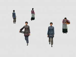 ancient women 3D Model