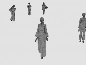 ancient women 3D 모델