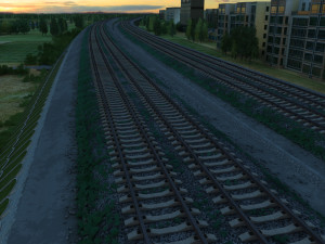 railway Modello 3D