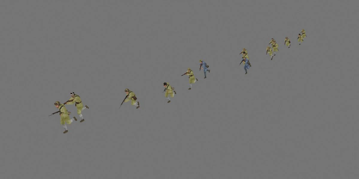 military 3D Model .c4d .max .obj .3ds .fbx .stl .blend 