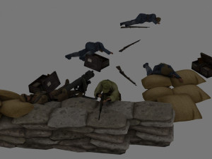 military 3D Модель