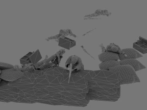 military 3D Model