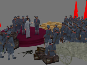 military 3D Model