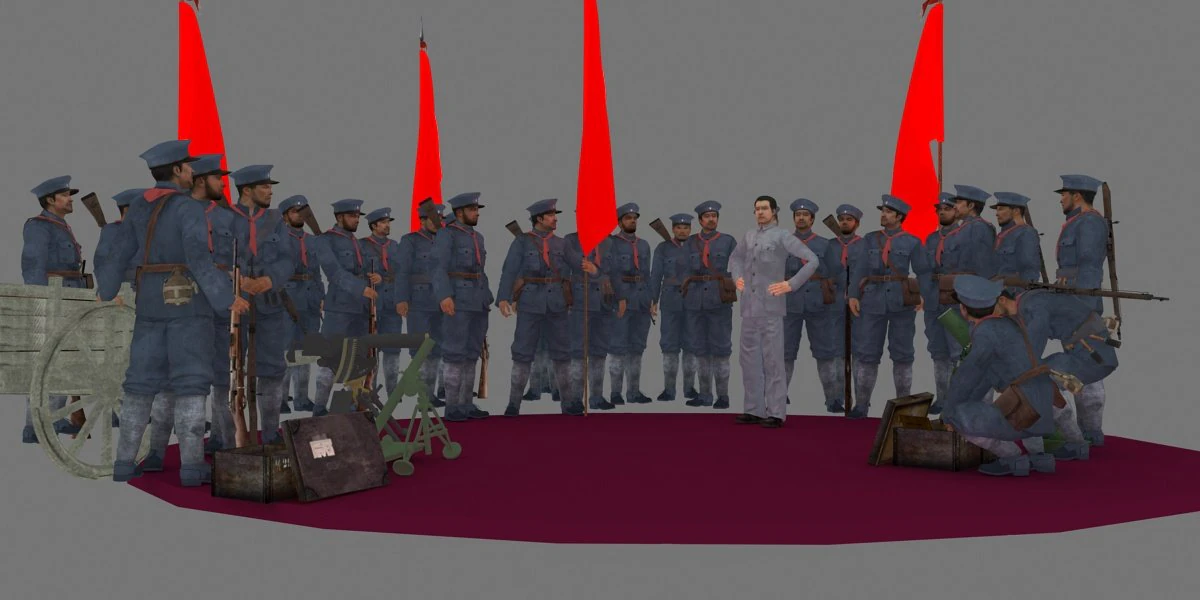 military 3D Model .c4d .max .obj .3ds .fbx .stl .blend 