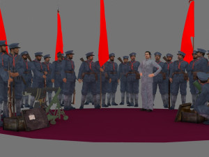 military 3D Model