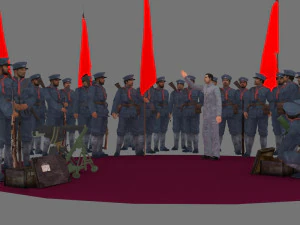 military 3D Model