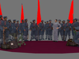 military 3D Model