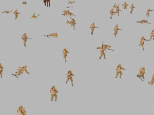 military 3D Model