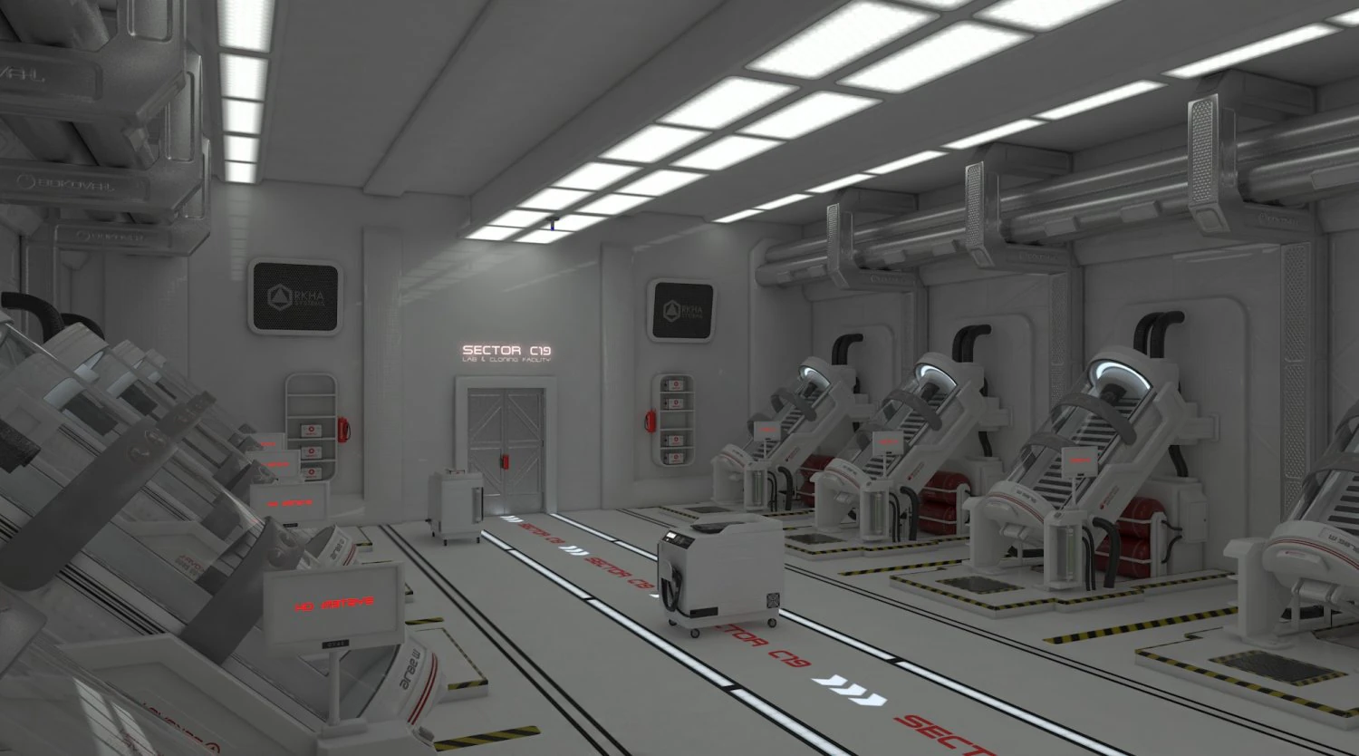 laboratory 3D Model .c4d .max .obj .3ds .fbx .stl .blend 