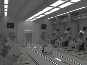 研究室 3Dモデル