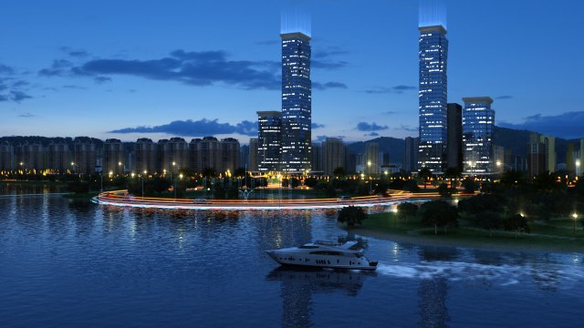 city building 3Dモデル .c4d .max .obj .3ds .fbx .stl .blend 