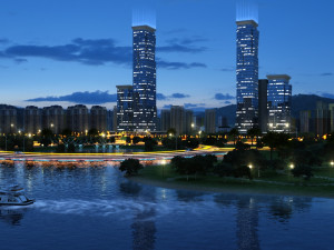 city building 3Dモデル